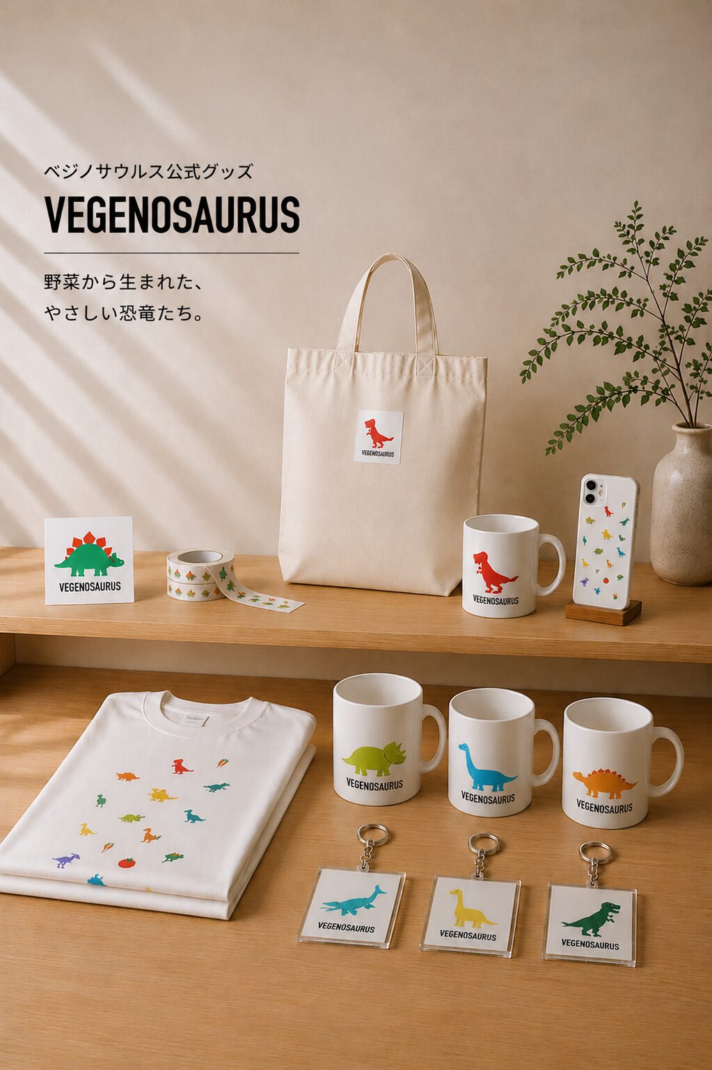 べジノサウルス公式グッズ